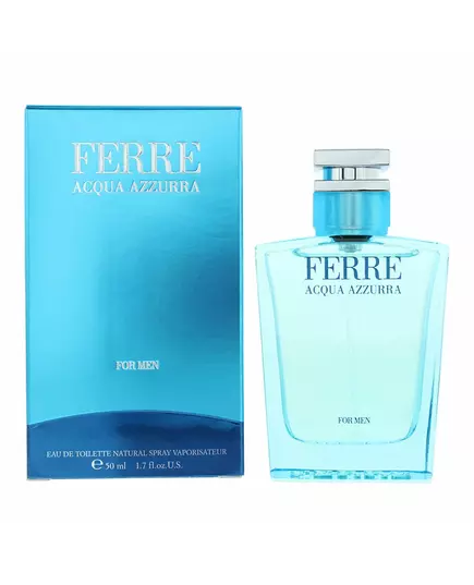 Gianfranco Ferre Acqua Azzurra Eau de Toilette Für Männer, 50 ml, Bild 3