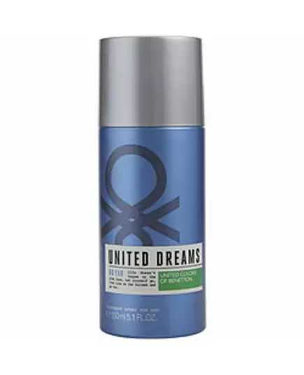 Benetton United Dreams Go Far Antitranspirant Deodorant Spray Für Männer, 150 ml