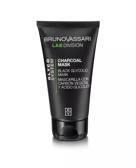 Bruno Vassari Glyco System Holzkohle Peeling Crememaske Für das Gesicht, 65 g