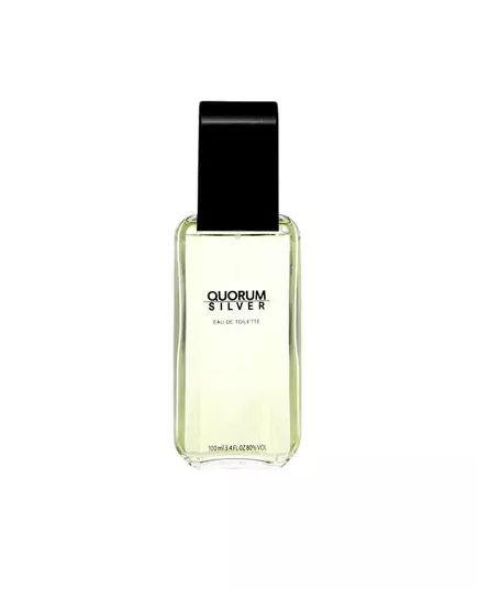 Antonio Puig Quorum Silver Eau de Toilette Für Männer, 100 ml
