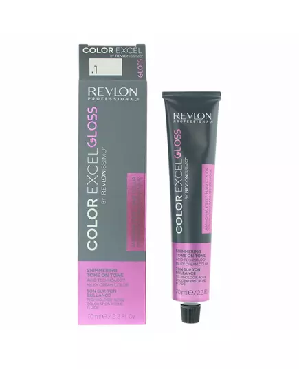 Revlon Color Excel Gloss Sans ammoniaque Teinture permanente pour cheveux .1 Anti-Red, 70 ml, image 3