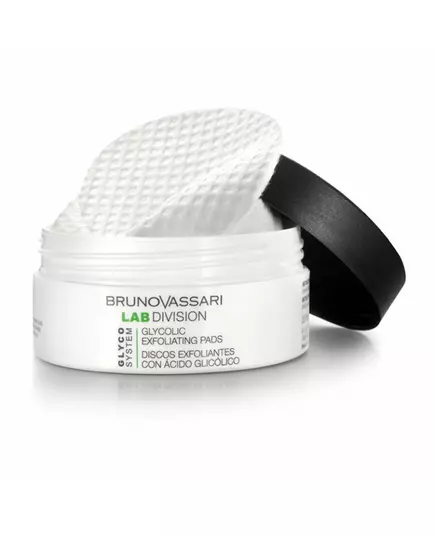 Bruno Vassari Glyco System Exfoliation Disques nettoyants, 30 pièces
