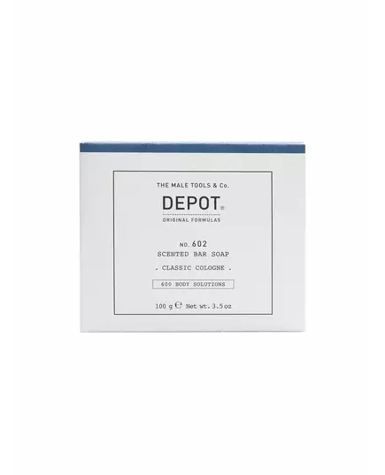Depot 600 Body Solutions No. 602 Complexe botanique Nettoyage Cologne classique Pain de savon parfumé Notes florales, 100 g, image 5