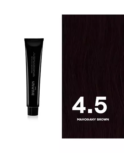 Balmain Professionnel Couleurs Couture Permanente Haarfarbe 4.5 Mahogany Brown, 60 ml