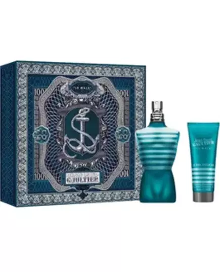 Set Jean Paul Gaultier: Le Male Eau De Toilette For Men 125 ml + Le Male Cleansing Shower Gel For All Skin Types, 125 ml