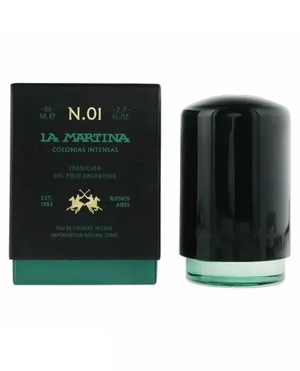 La Martina Alpha Woods Intense Eau de Cologne Unisexe Bouteille, 80 ml, image 3