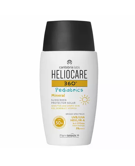 Cantabria Labs Heliocare 360º Pediatrics Mineral Hoher UV-Schutz Sonnencreme Körper Mineral, 50 ml