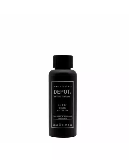 Depot 500 Beard & Mustache Specifics No. 507 Haarfarben-Aktivator Lotion 10 vol, 60 ml, Bild 3