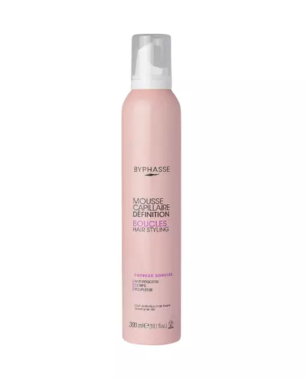 Byphasse Active Curl Haarstyling-Mousse Zum Stylen Fester Halt, 300 ml