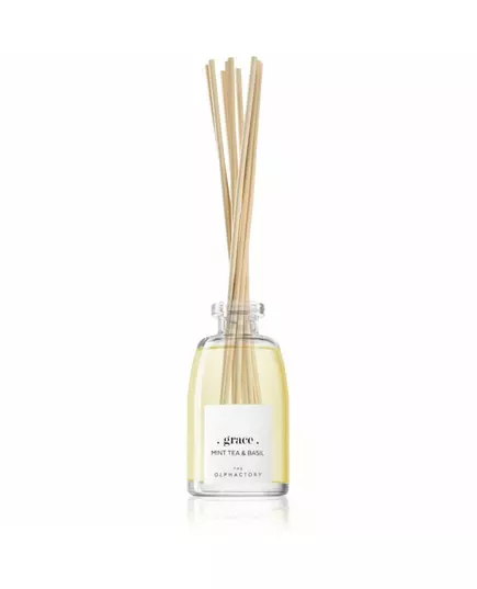 The Olphactory Grace Mint Tea & Basil Duftstäbchen Aroma-Rattanstäbchen-Diffusor, 250 ml
