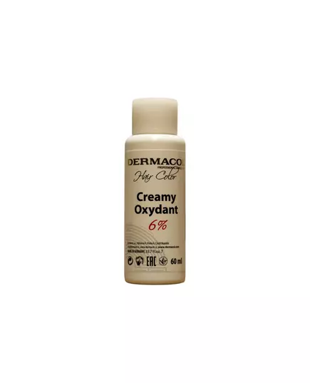 Dermacol Professional Hair Color Blanchiment Crème oxydante pour cheveux 6%, 60 ml