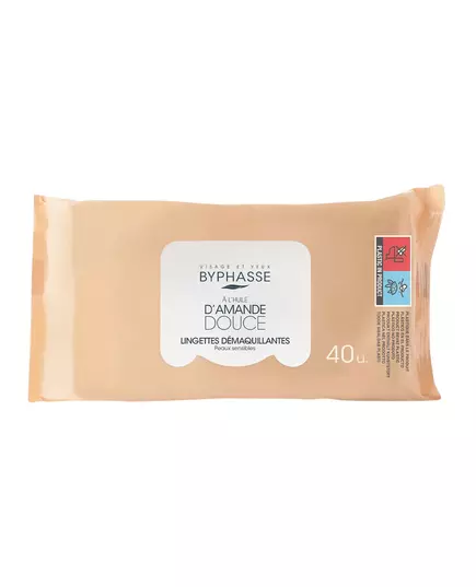 Byphasse Byphasse Lingettes nettoyantes Pour le visage, 40 pièces