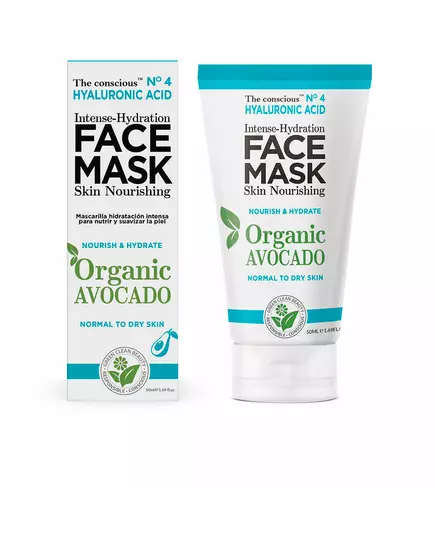 Biovene The Conscious No.4 Avocado Intensive Hydratation Crememaske Für das Gesicht, 50 ml