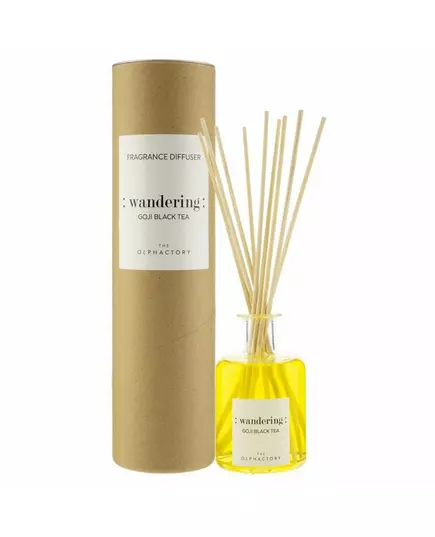 The Olphactory Wandering Goji Black Tea Roseau Diffuseur de parfum à roseaux, 100 ml