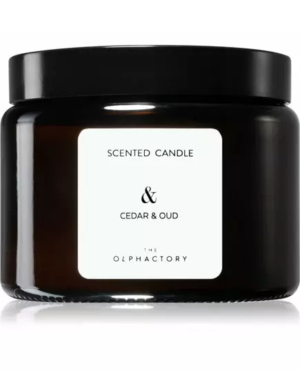 The Olphactory Cedar & Oud Bougie parfumée, 360 g