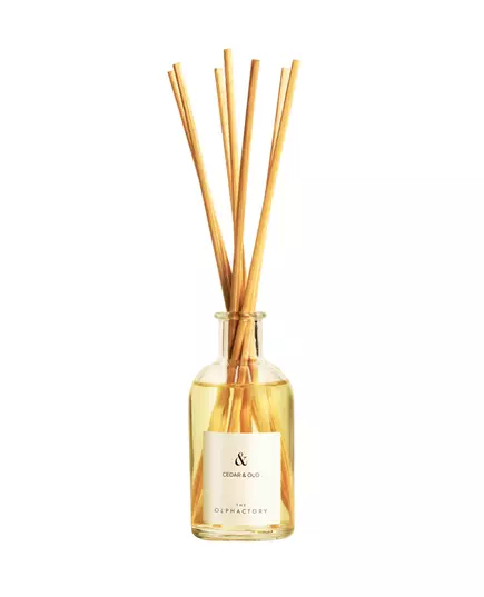 The Olphactory Cedar & Oud Duftstäbchen Aroma-Rattanstäbchen-Diffusor, 100 ml