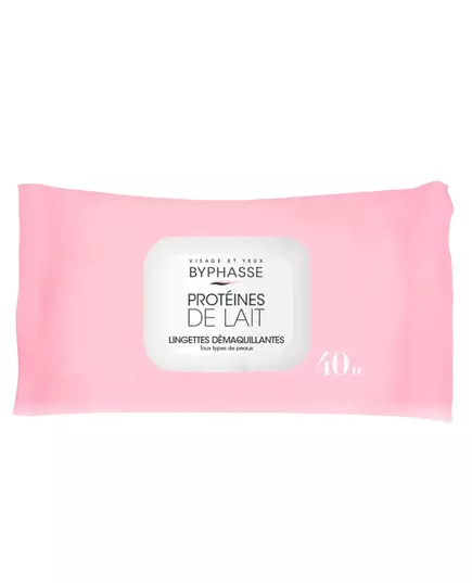 Byphasse Byphasse Lingettes nettoyantes Pour le visage, 40 pièces