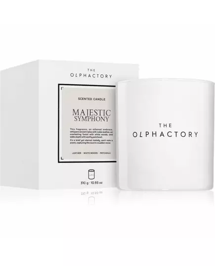 The Olphactory Majestic Symphony Leather Bougie parfumée, 310 g, image 2