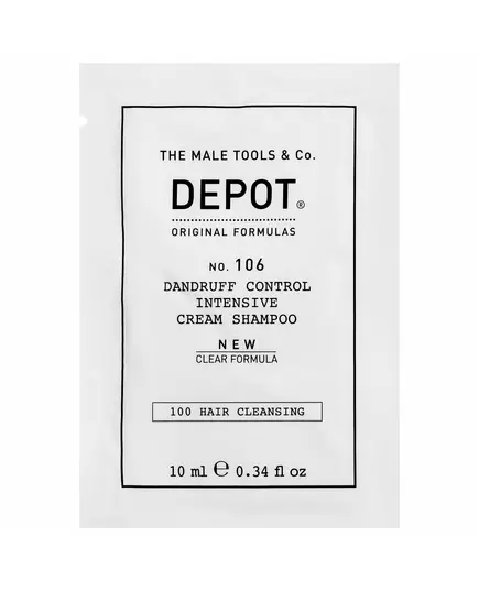 Depot 100 Hair Cleansing No. 106 Clear Formula Provitamin B5 Haarshampoo Antischuppen, 10 ml, Bild 3
