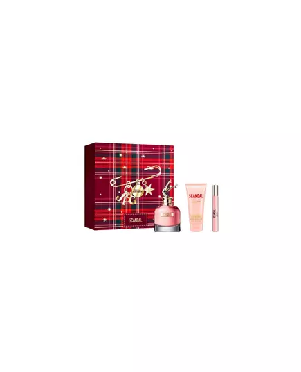 Set Jean Paul Gaultier: Scandal Eau De Parfum For Women 80 ml + Scandal Eau De Parfum For Women 10 ml + Scandal Hydrating Body Lotion, 80 ml