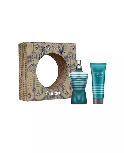 Set Jean Paul Gaultier: Le Male Eau De Toilette For Men 75 ml + Le Male Cleansing Shower Gel For All Skin Types, 75 ml