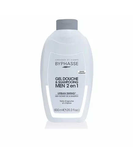Byphasse Urban Swing Gel douche & shampooing 2 en 1, 600 ml
