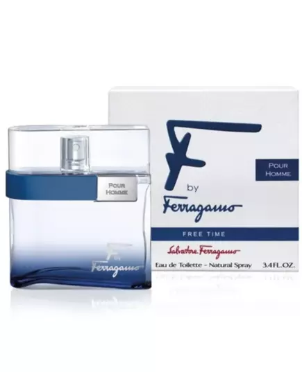 Salvatore Ferragamo F By Ferragamo Free Time Eau de Toilette Pour hommes, 100 ml, image 3