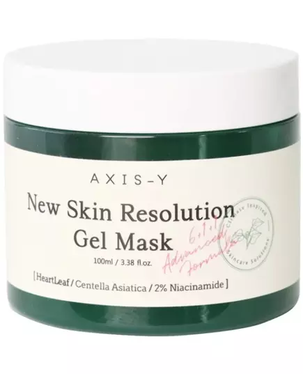 Axis-Y New Skin Resolution Aufhellung Gelmaske Für das Gesicht, 100 ml