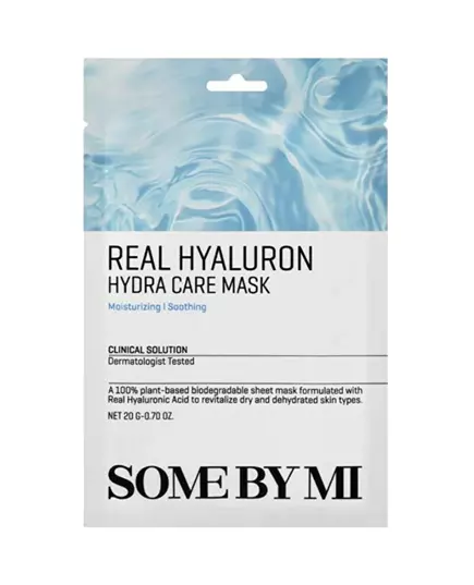 Real Hyaluron Hydra Care Mask – masque visage hautement hydratant, 20 g