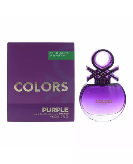 Benetton Colors Purple Eau de Toilette Für Frauen, 50 ml, Bild 3