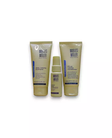 Perfect Volume Set Marlies Moller: Daily Volume Hair Shampoo 100 ml + Lift-Up Hair Conditioner For Volume 100 ml + Volume Hair Spray For Styling, 100 ml, Bild 2