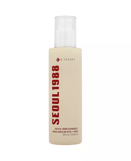 Feuchtigkeitsspendende Gesichtses­senz K-Secret Seoul 1988 Snail Mucin 97% + Rice, 100 ml