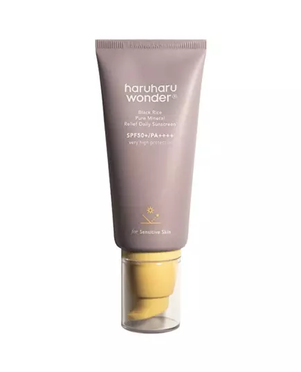 Haruharu Wonder Black Rice Hydrating & Moisturising Crème solaire Pour le visage SPF50+, 50 ml