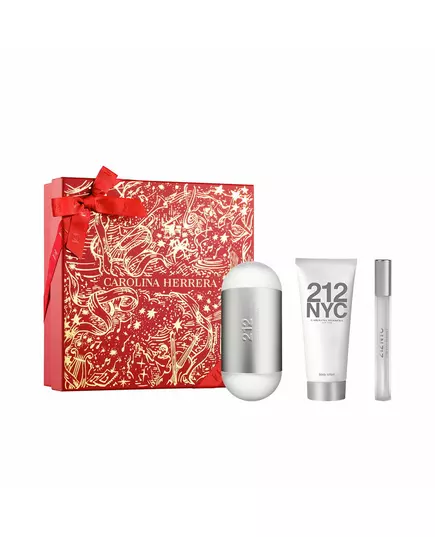 Set Carolina Herrera: 212 Eau De Toilette For Women 100 ml + 212 Eau De Toilette For Women 10 ml + 212 Moisturising Body Lotion, 100 ml, image 3