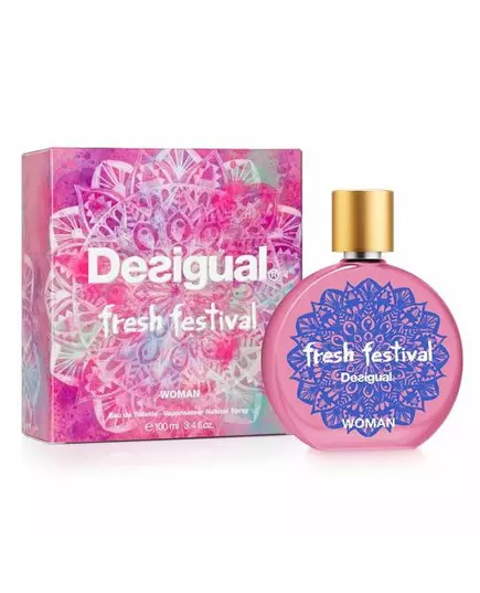 Desigual Fresh Festival Eau de Toilette Für Frauen, 100 ml, Bild 3