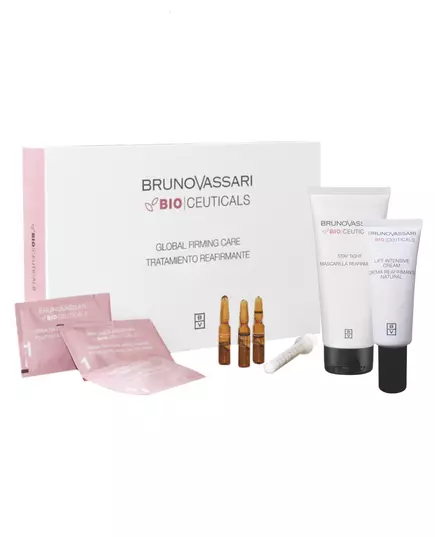 Global Firming Care Treatment Set Bruno Vassari: Bio Ceuticals Green Tea Exfoliating Powder x3 pcs + Bio Ceuticals Vitamin C Ampoules Treatment Serum For Women x3 pcs + Bio Ceuticals Stay Tight Cream Mask + Bio Ceuticals Lift Intensive Lifting, Bild 3