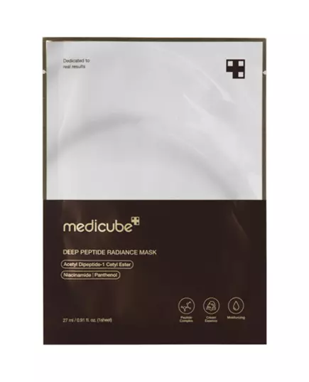 Medicube Deep Peptide Mask Erhöht die Elastizität Gesichtsmaske Für das Gesicht, 27 ml