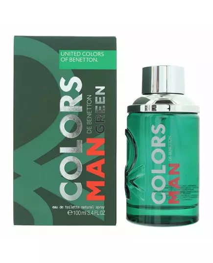 Benetton Colors Man Green Eau de Toilette Für Männer, 100 ml, Bild 5
