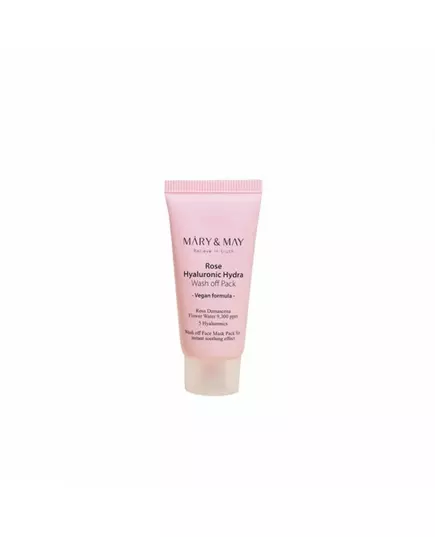 Gesichtsmaske mit Tonerde Mary and May Rose Hyaluronic Hydra Intensive Feuchtigkeitspflege, 30 g