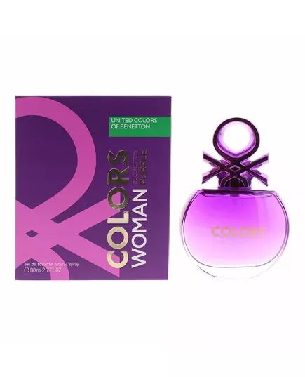 Benetton Colors de Benetton Purple Eau de Toilette Pour les femmes, 80 ml, image 3