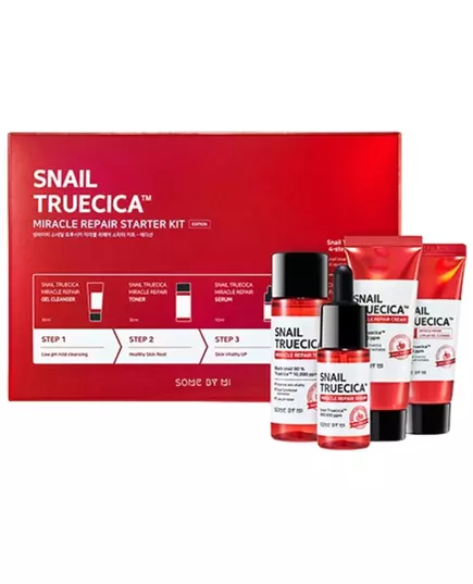 Snail Truecica Miracle Repair Starter Kit – coffret cadeau de soins pour les taches brunes, 1 ml