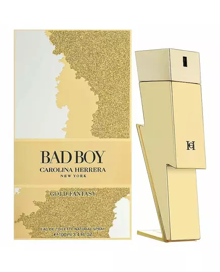 Carolina Herrera Bad Boy Gold Fantasy Eau de Toilette Pour hommes, 100 ml, image 3