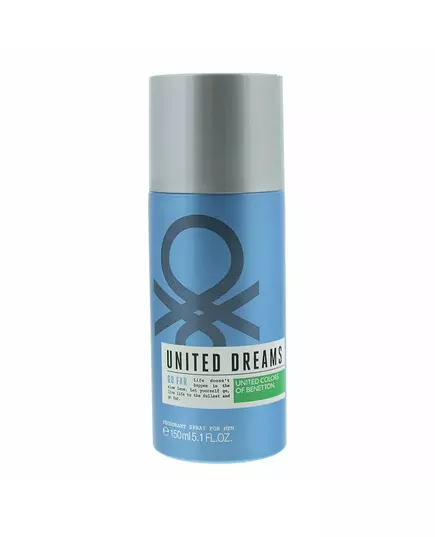 Benetton United Dreams Go Far Antitranspirant Deodorant Spray Für Männer, 150 ml, Bild 3