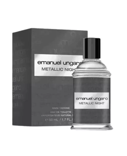 Emanuel Ungaro Metallic Night Eau de Toilette Pour hommes, 50 ml, image 3