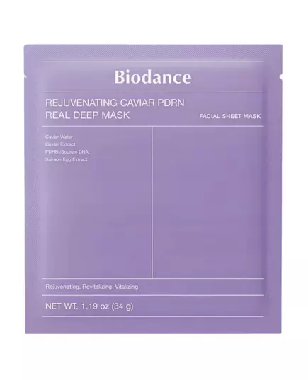 Biodance Caviar PDRN Verjüngend Gesichtsmaske Für das Gesicht, 34 g