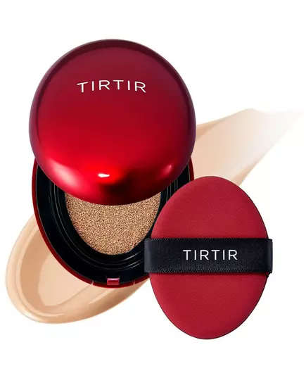 Tirtir Mask Fit Red Cushion Finition mate Fond de teint compact 27N Chameau SPF 40, 18 g