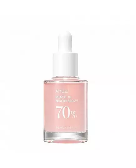 Anua Peach 70 Niacinamide Lueur Après nettoyage Sérum Pour le visage, 30 ml