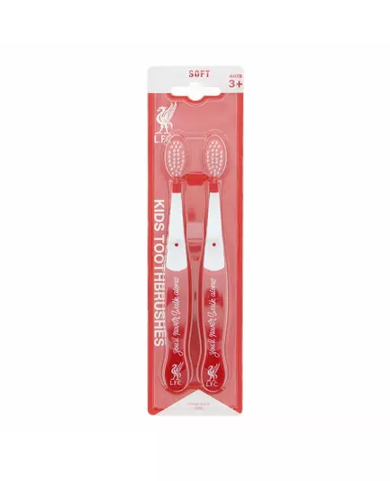Set Duo Epl Liverpool Brosse à dents Rose, 2 pièces