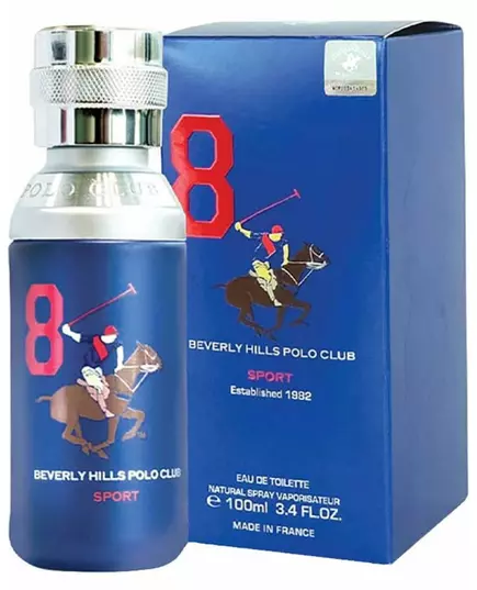 Beverly Hills Polo Club 1982 - Sport 8 Eau de Toilette Pour hommes, 100 ml, image 3