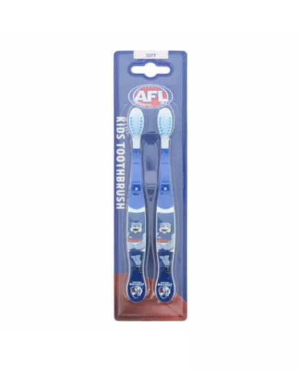 Duo Set Afl Western Bulldogs Zahnbürste 2 stk, 2 Stück